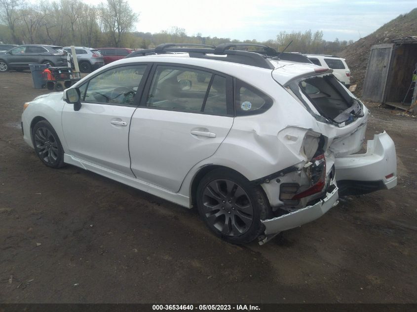2013 SUBARU IMPREZA WAGON 2.0I SPORT LIMITED - JF1GPAR67D2846861