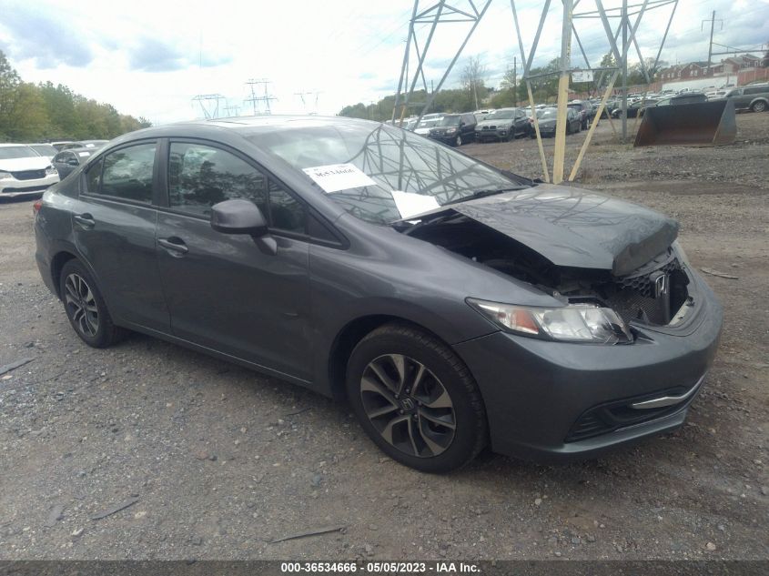 2013 HONDA CIVIC SDN EX - 19XFB2F80DE250283