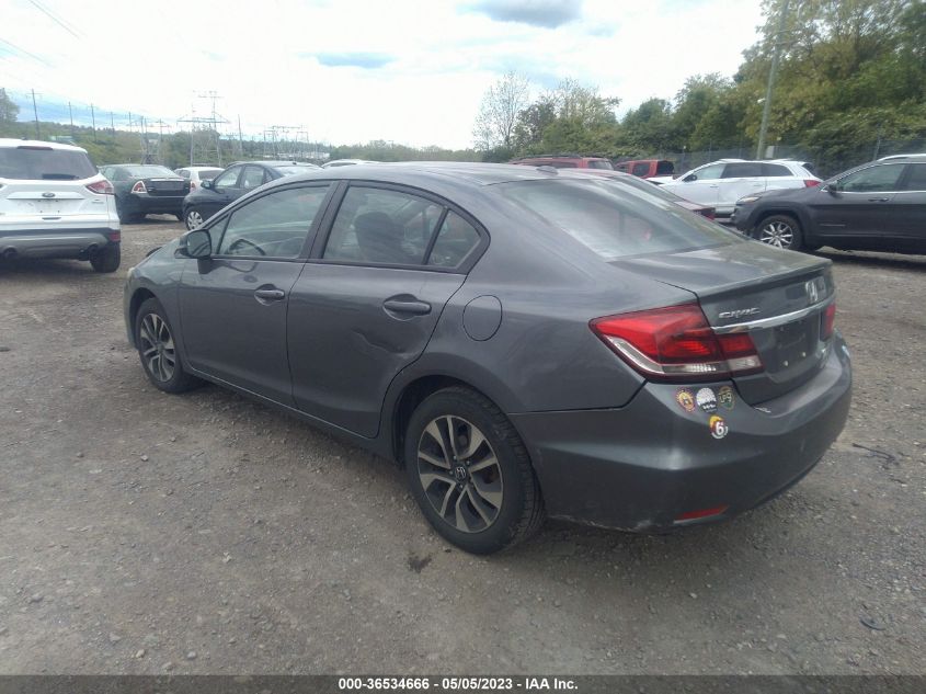 2013 HONDA CIVIC SDN EX - 19XFB2F80DE250283