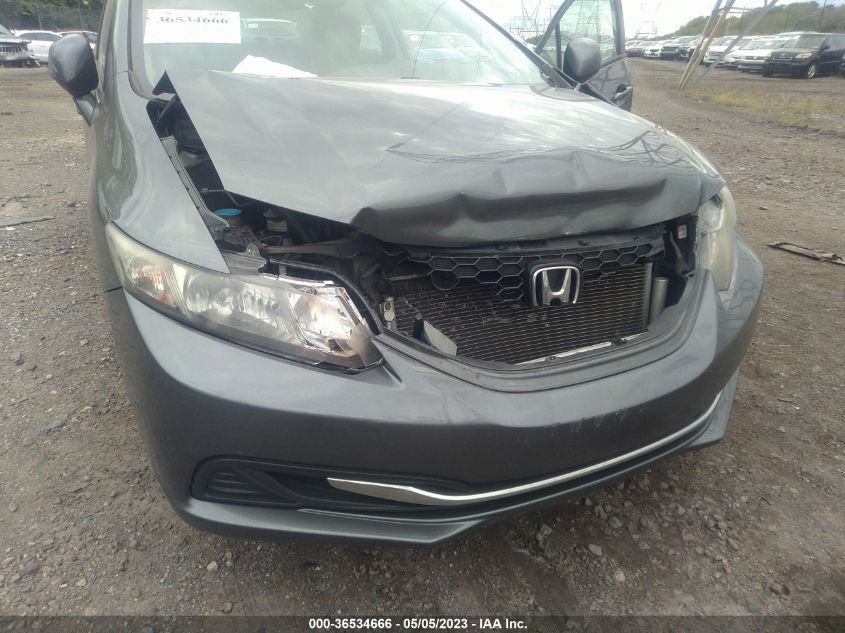 2013 HONDA CIVIC SDN EX - 19XFB2F80DE250283