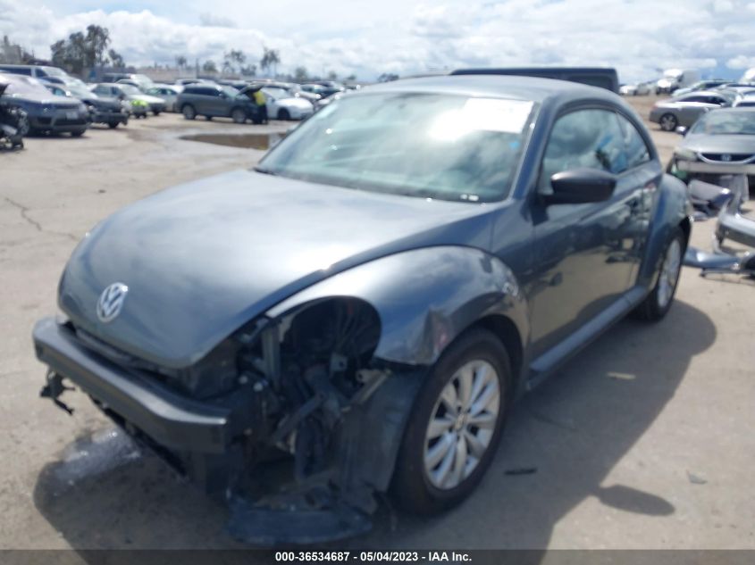 2014 VOLKSWAGEN BEETLE COUPE 1.8T ENTRY - 3VWF17AT2EM647705