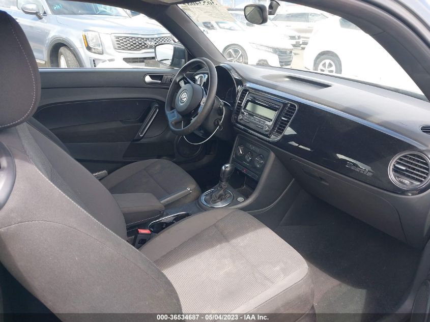 2014 VOLKSWAGEN BEETLE COUPE 1.8T ENTRY - 3VWF17AT2EM647705