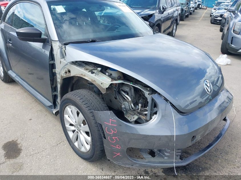 2014 VOLKSWAGEN BEETLE COUPE 1.8T ENTRY - 3VWF17AT2EM647705