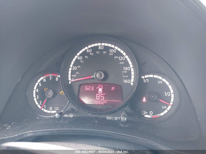 2014 VOLKSWAGEN BEETLE COUPE 1.8T ENTRY - 3VWF17AT2EM647705