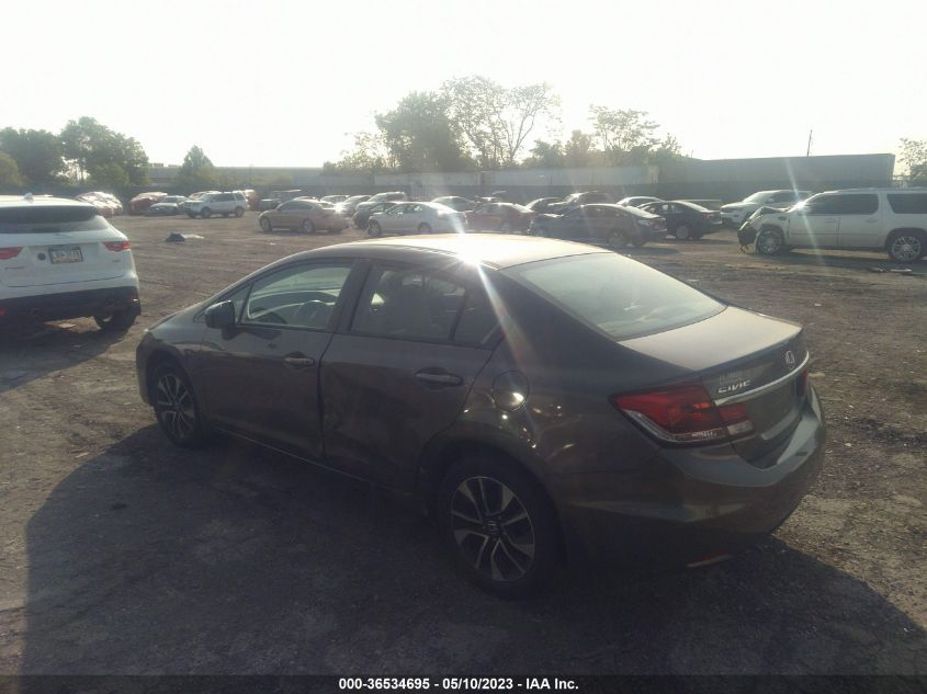 2014 HONDA CIVIC SEDAN EX - 2HGFB2F87EH515112