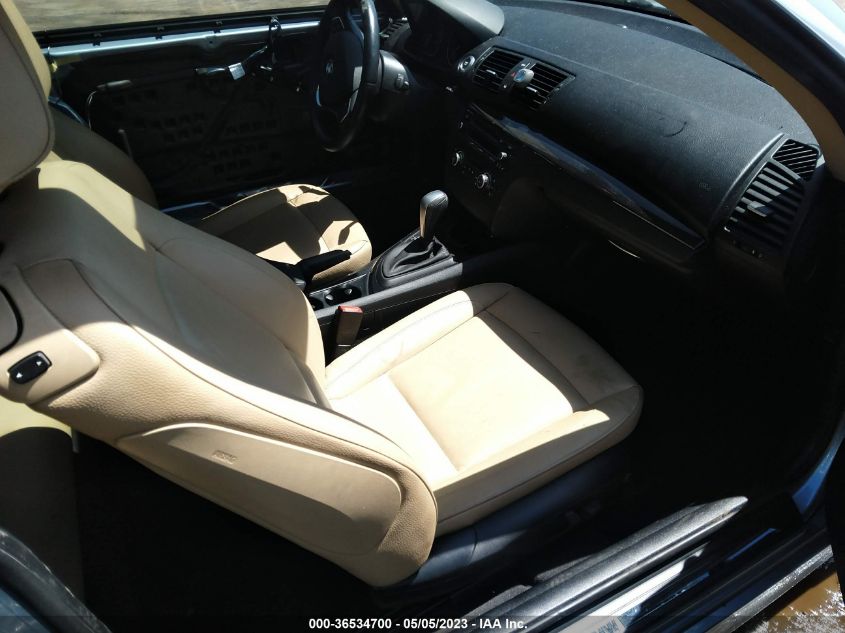 2013 BMW 1 SERIES 128I WBAUP9C59DVS95128