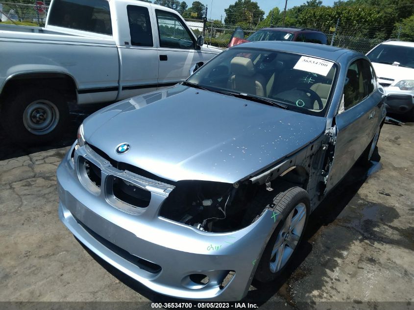 2013 BMW 1 SERIES 128I WBAUP9C59DVS95128