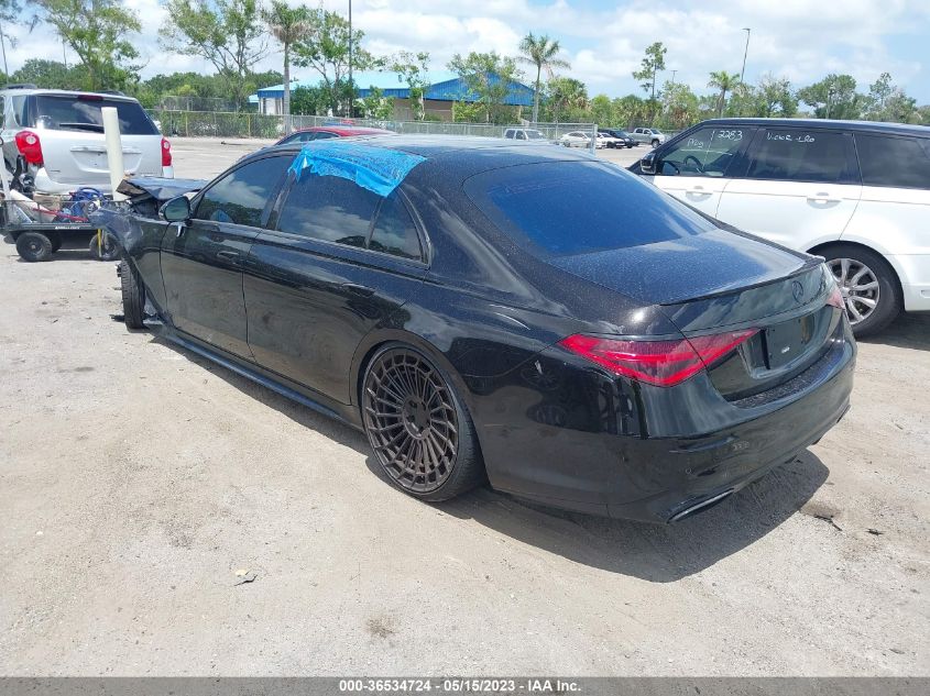 2021 MERCEDES-BENZ S-CLASS S 580 - W1K6G7GBXMA054496
