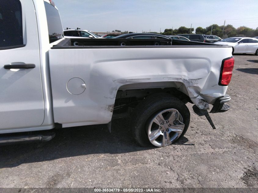 2016 CHEVROLET SILVERADO 1500 CUSTOM - 1GCRCPEC7GZ388991