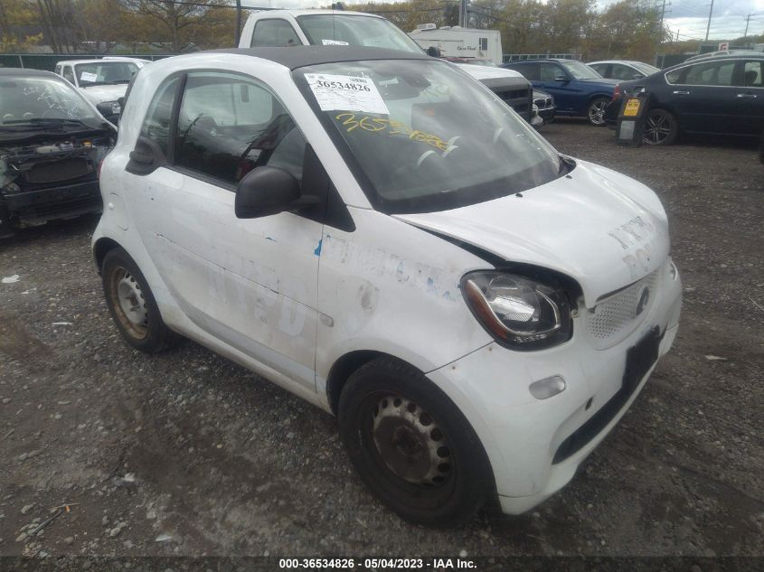 2016 SMART FORTWO PASSION/PURE/PRIME/PROXY - WMEFJ5DAXGK103868