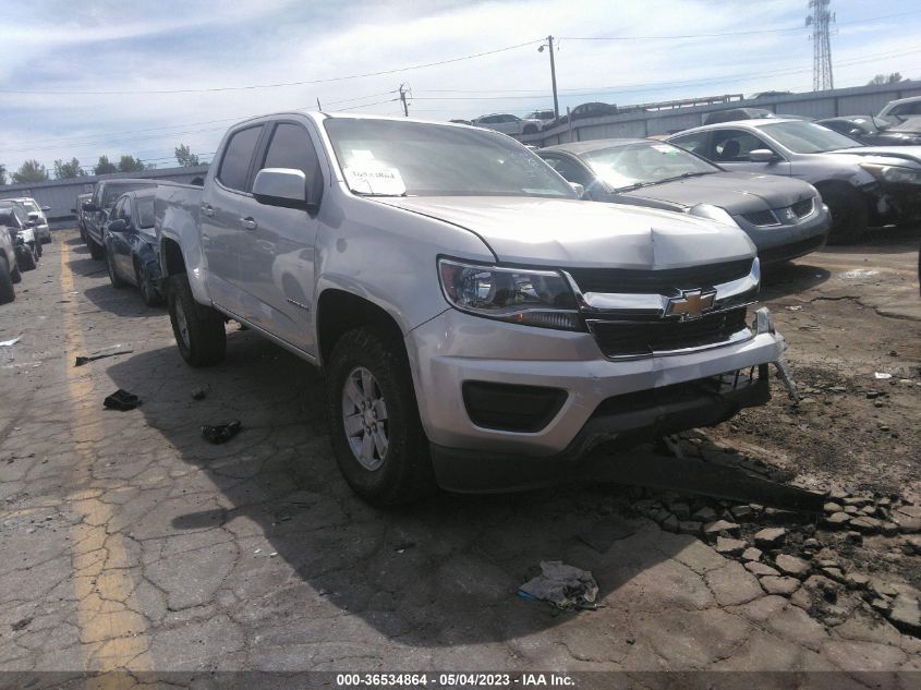 2019 CHEVROLET COLORADO 2WD WORK TRUCK - 1GCGSBEN0K1332882