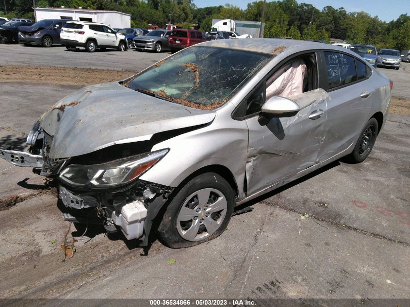 2017 CHEVROLET CRUZE LS - 3G1BC5SM8HS518125