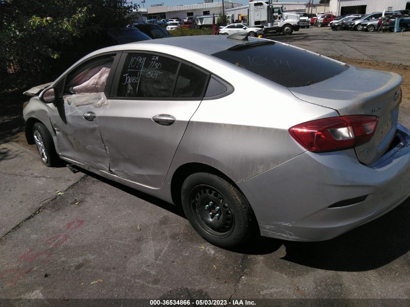 2017 CHEVROLET CRUZE LS - 3G1BC5SM8HS518125