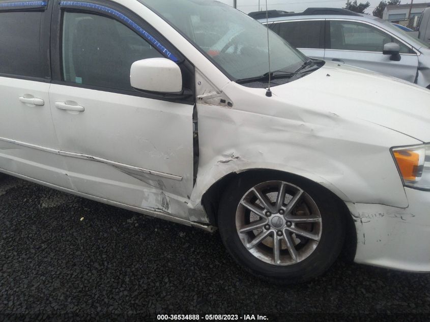 2013 DODGE GRAND CARAVAN SXT - 2C4RDGCG6DR717222