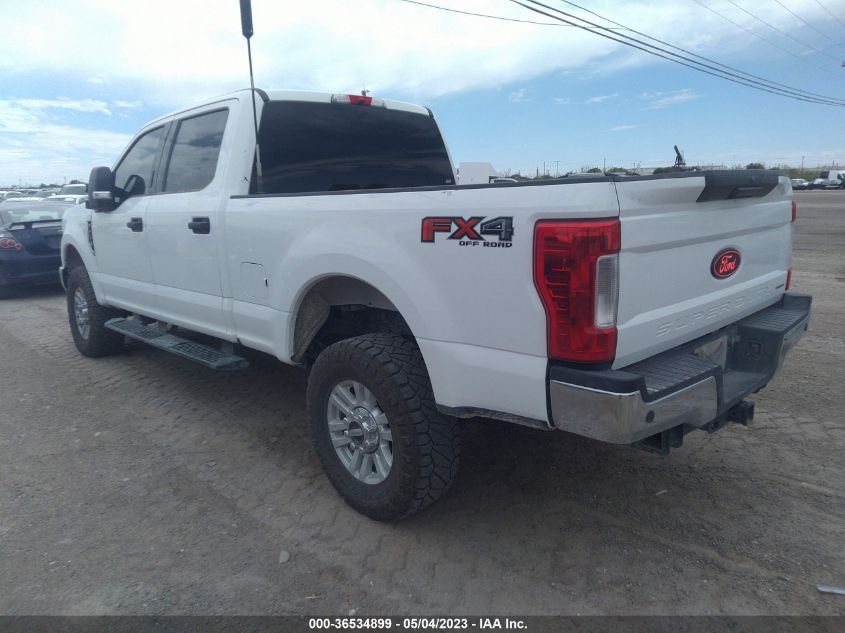 2019 FORD SUPER DUTY F-250 SRW XL/XLT/LARIAT - 1FT7W2B60KEE36332