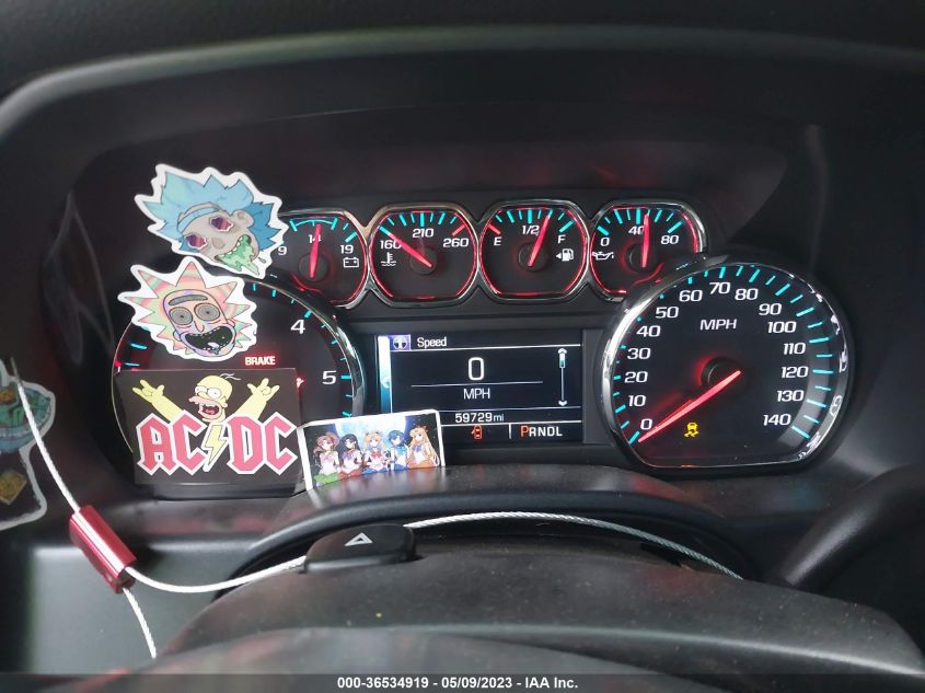 2019 CHEVROLET SILVERADO 1500 LD LT 2GCRCPEC6K1117843