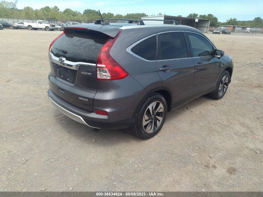 2016 HONDA CR-V TOURING - 5J6RM4H92GL040833