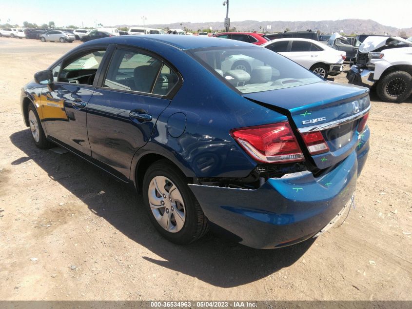 2015 HONDA CIVIC SEDAN LX - 19XFB2F5XFE237176