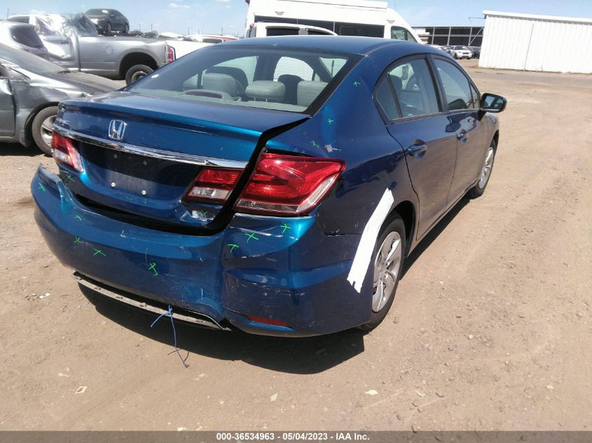 2015 HONDA CIVIC SEDAN LX - 19XFB2F5XFE237176
