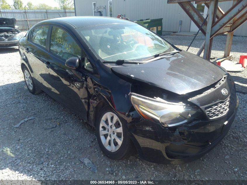 2014 KIA RIO LX - KNADM4A32E6419846
