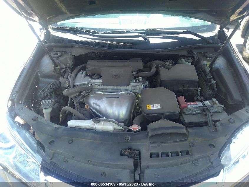 2016 TOYOTA CAMRY XLE/SE/LE/XSE - 4T4BF1FK5GR564916