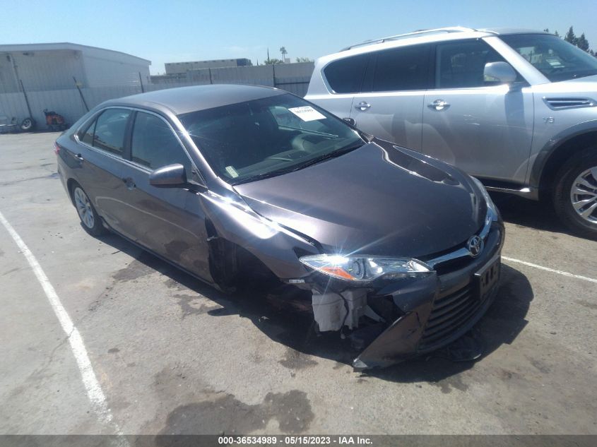 2016 TOYOTA CAMRY XLE/SE/LE/XSE - 4T4BF1FK5GR564916