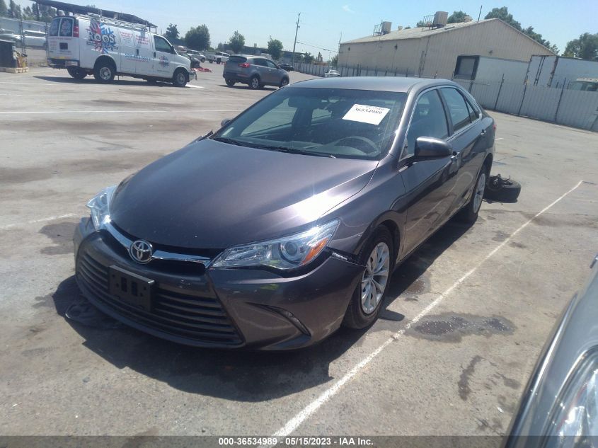 2016 TOYOTA CAMRY XLE/SE/LE/XSE - 4T4BF1FK5GR564916