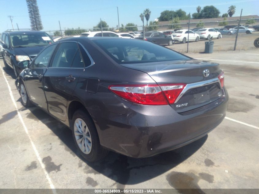 2016 TOYOTA CAMRY XLE/SE/LE/XSE - 4T4BF1FK5GR564916