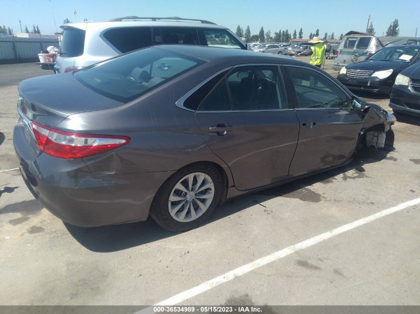 2016 TOYOTA CAMRY XLE/SE/LE/XSE - 4T4BF1FK5GR564916