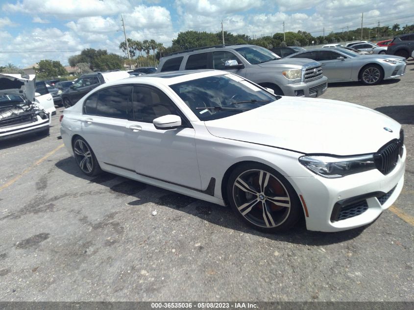 2018 BMW 7 SERIES 740I - WBA7E2C51JG741766