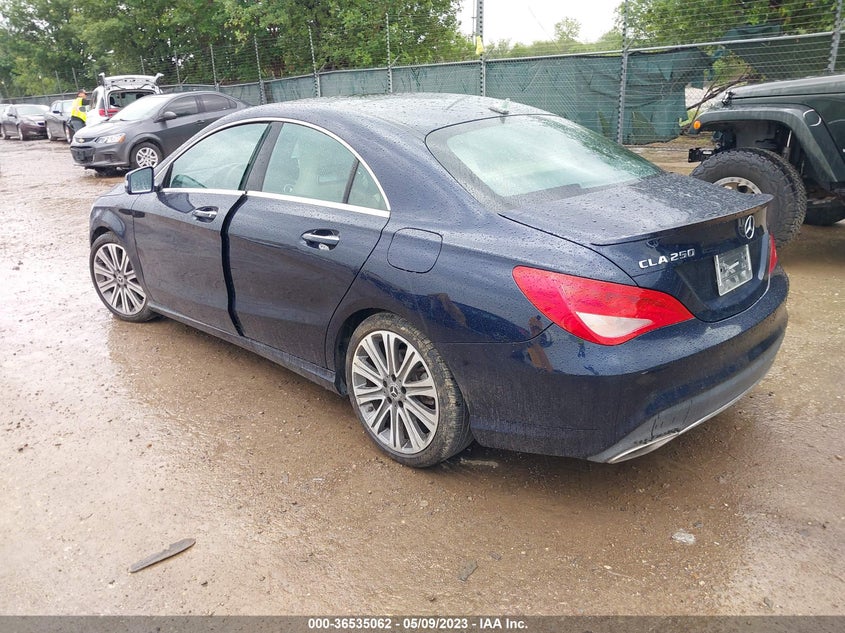 VIN WDDSJ4EB0JN608151 2018 MERCEDES-BENZ CLA CLA 250