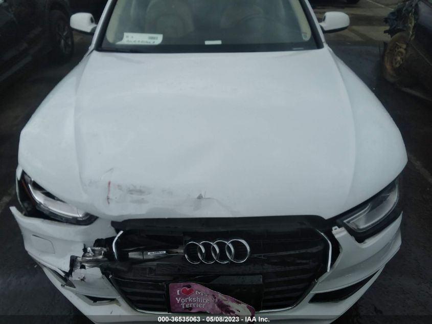 2014 AUDI A4 PREMIUM PLUS - WAUFFAFL8EN021489