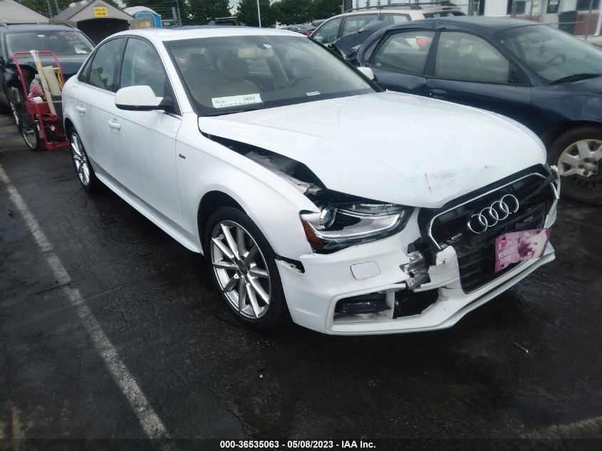 2014 AUDI A4 PREMIUM PLUS - WAUFFAFL8EN021489