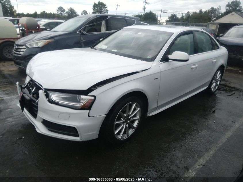 2014 AUDI A4 PREMIUM PLUS - WAUFFAFL8EN021489
