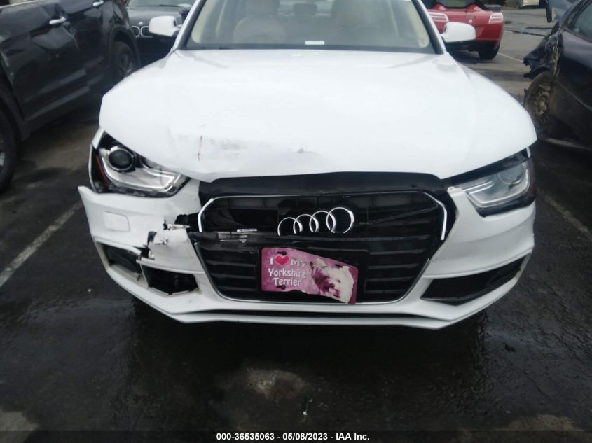 2014 AUDI A4 PREMIUM PLUS - WAUFFAFL8EN021489