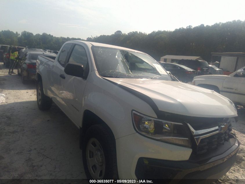 2021 CHEVROLET COLORADO 2WD WORK TRUCK - 1GCHSBEAXM1208784