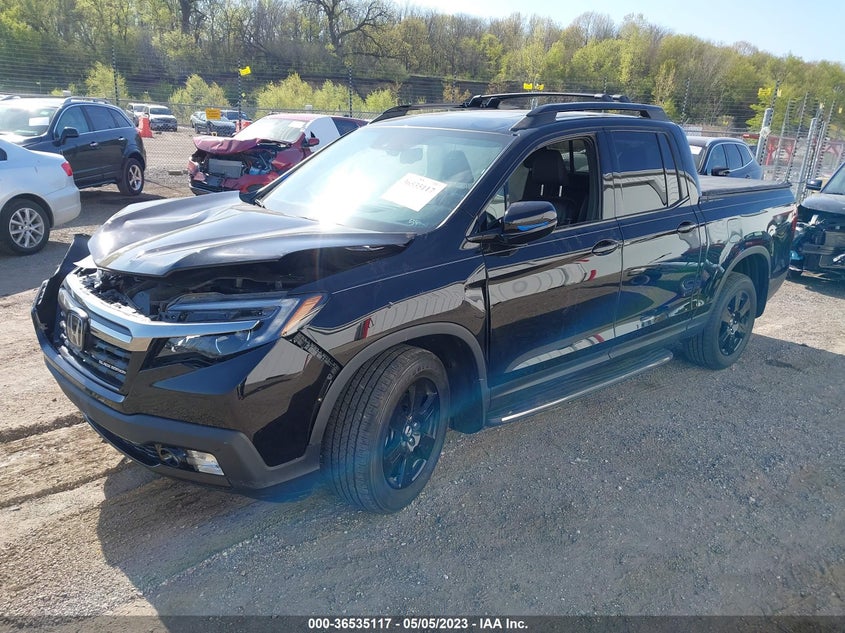 VIN 5FPYK3F8XKB033904 2019 HONDA RIDGELINE BLACK EDITION