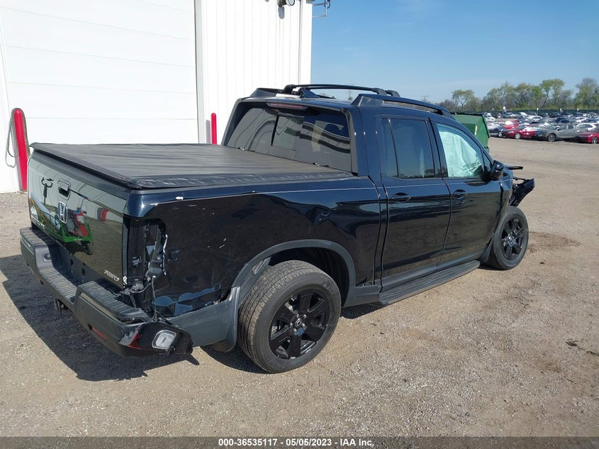 VIN 5FPYK3F8XKB033904 2019 HONDA RIDGELINE BLACK EDITION