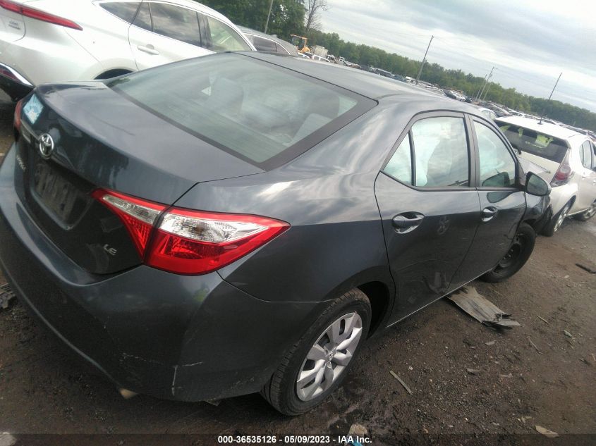 2015 TOYOTA COROLLA L/LE/S/S PLUS/LE PLUS - 2T1BURHE0FC329829