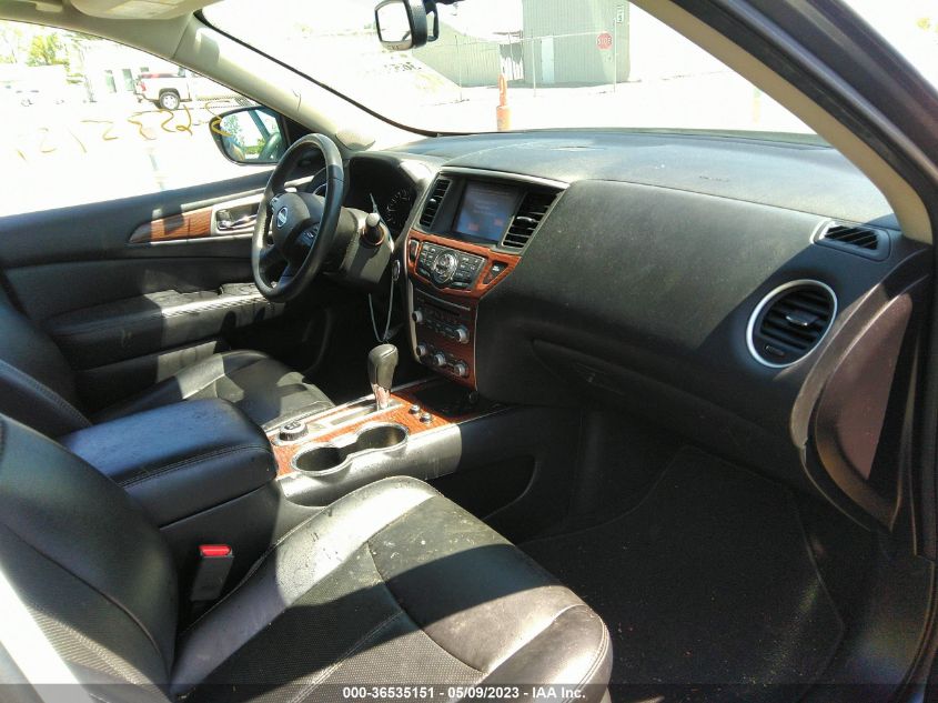 2017 NISSAN PATHFINDER PLATINUM - 5N1DR2MM4HC667692