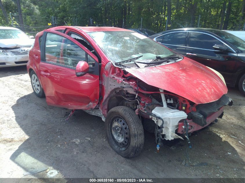 2013 TOYOTA PRIUS C ONE/TWO/THREE/FOUR - JTDKDTB33D1536558