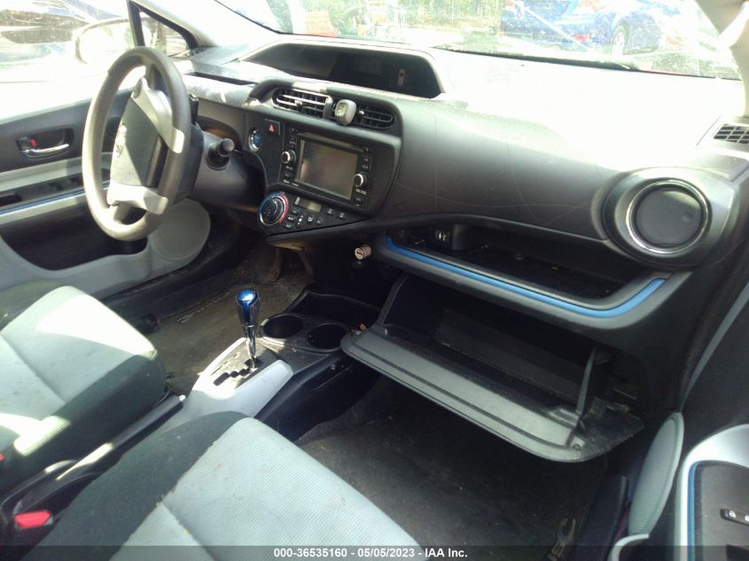 2013 TOYOTA PRIUS C ONE/TWO/THREE/FOUR - JTDKDTB33D1536558