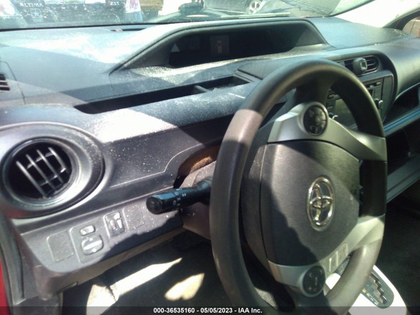 2013 TOYOTA PRIUS C ONE/TWO/THREE/FOUR - JTDKDTB33D1536558