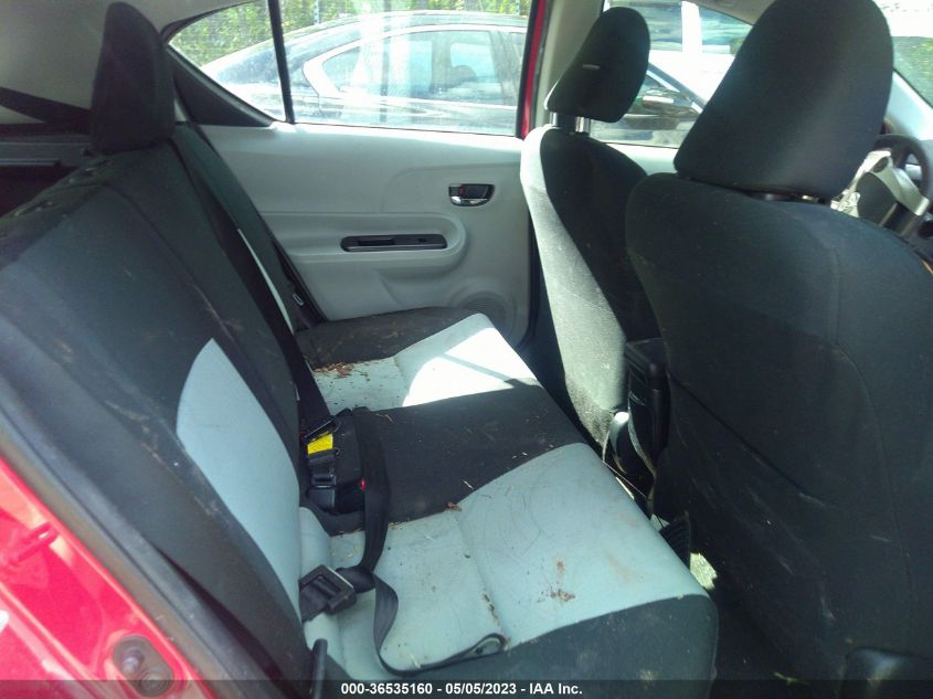 2013 TOYOTA PRIUS C ONE/TWO/THREE/FOUR - JTDKDTB33D1536558