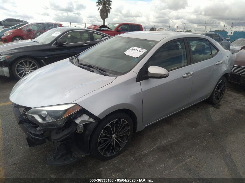 2014 TOYOTA COROLLA L/LE/S/S PLUS/LE PLUS - 5YFBURHEXEP004166