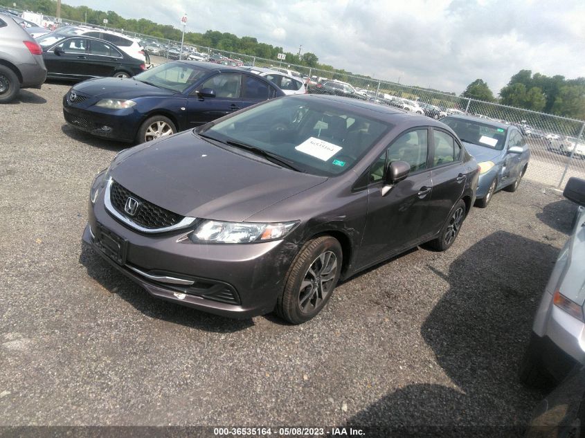 2015 HONDA CIVIC SEDAN EX - 19XFB2F81FE239053