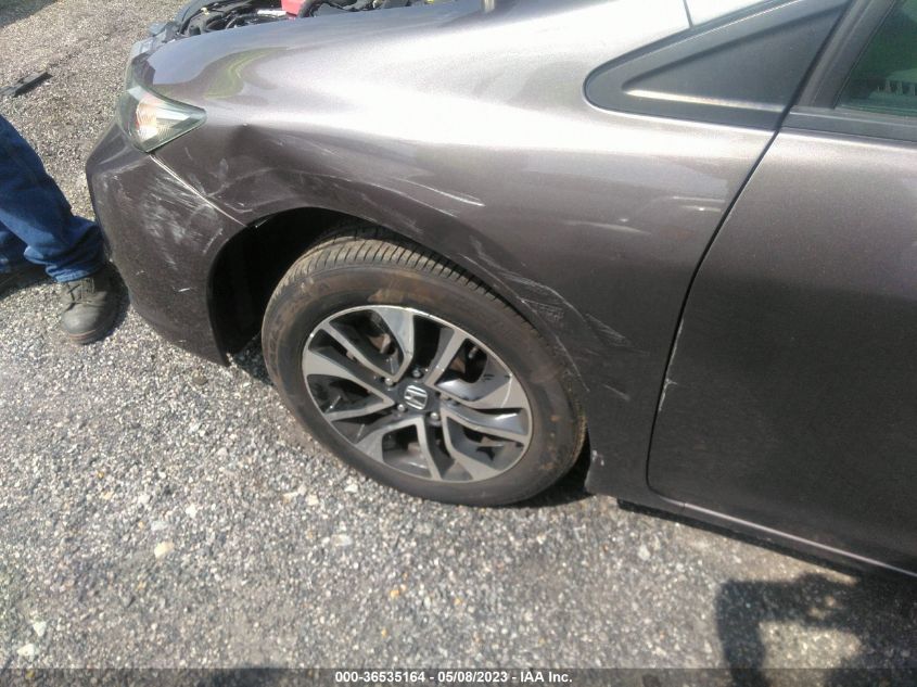 2015 HONDA CIVIC SEDAN EX - 19XFB2F81FE239053