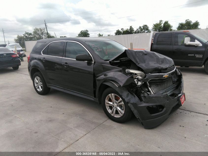 2016 CHEVROLET EQUINOX LS - 2GNALBEK0G6334409