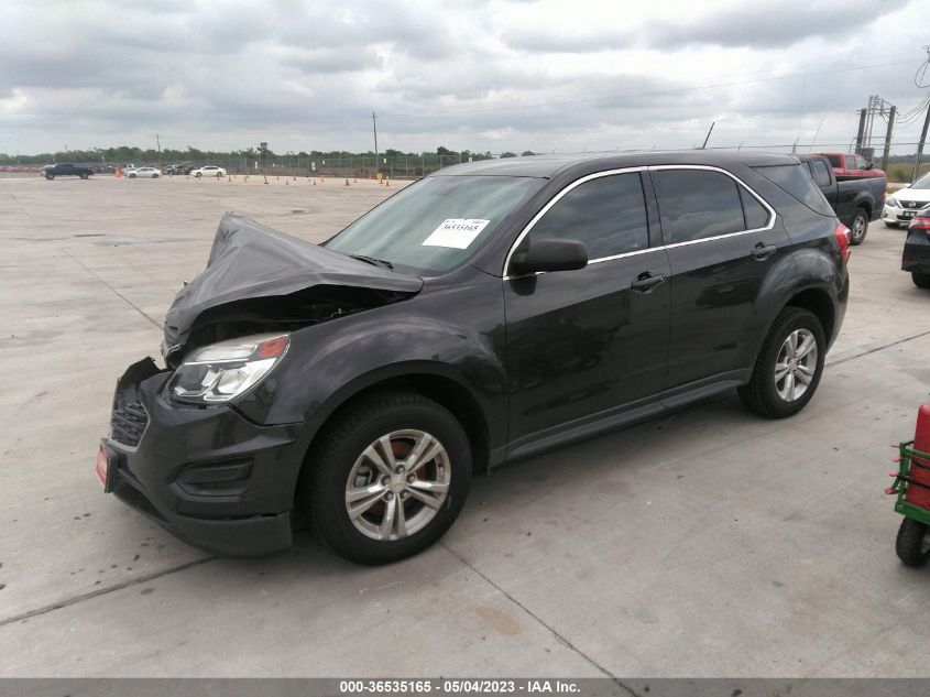 2016 CHEVROLET EQUINOX LS - 2GNALBEK0G6334409