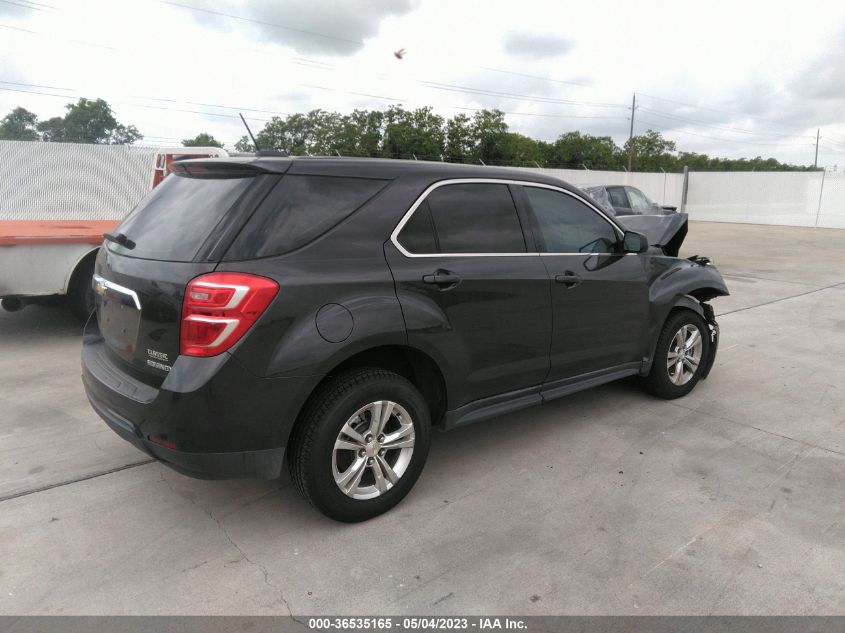 2016 CHEVROLET EQUINOX LS - 2GNALBEK0G6334409